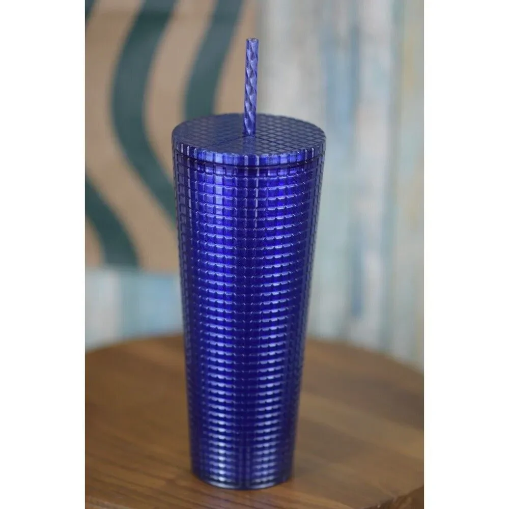Starbucks Blue Blueberry Glitter Gradient Venti 24oz Cold Cup